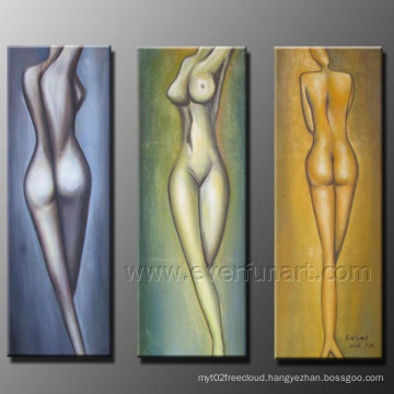 Beautiful Nude Oil Painting on Canvas for Decorative (FI-078)